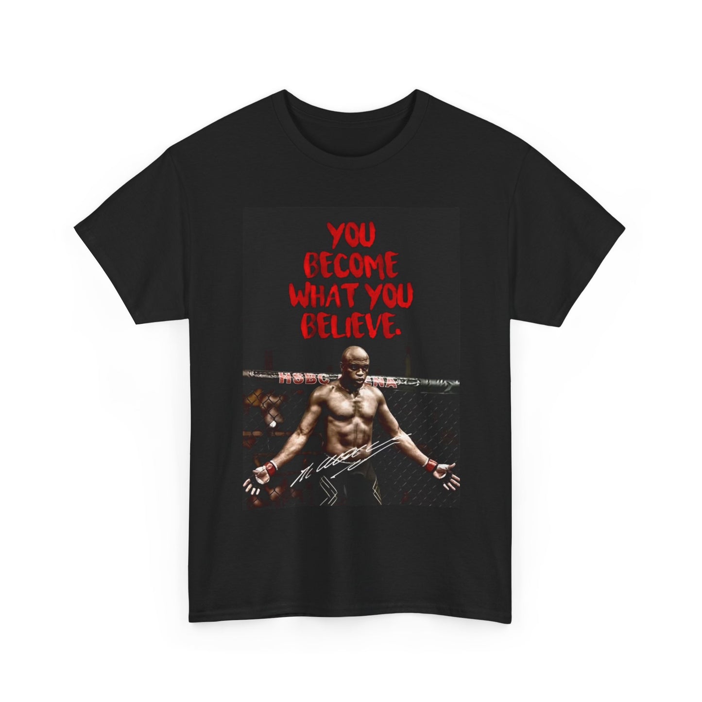 Anderson Silva Tshirt UFC Boxing MMA Graphic Unisex Heavy Cotton Tee