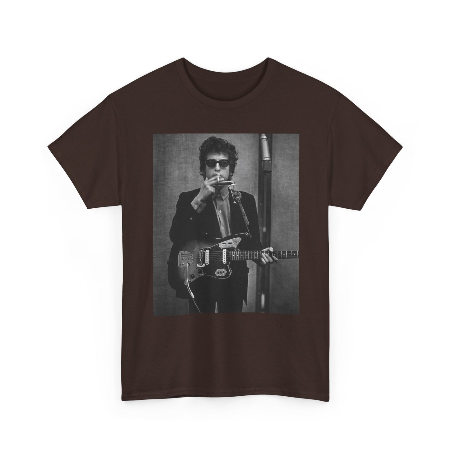 Bob Dylan T-shirt vintage classic rock retro art Unisex Heavy Cotton Tee