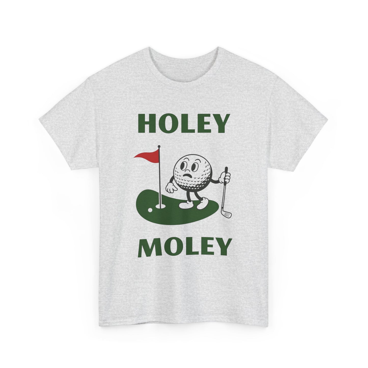 Holey Moley Golf Graphic T Shirt ADULT NEW