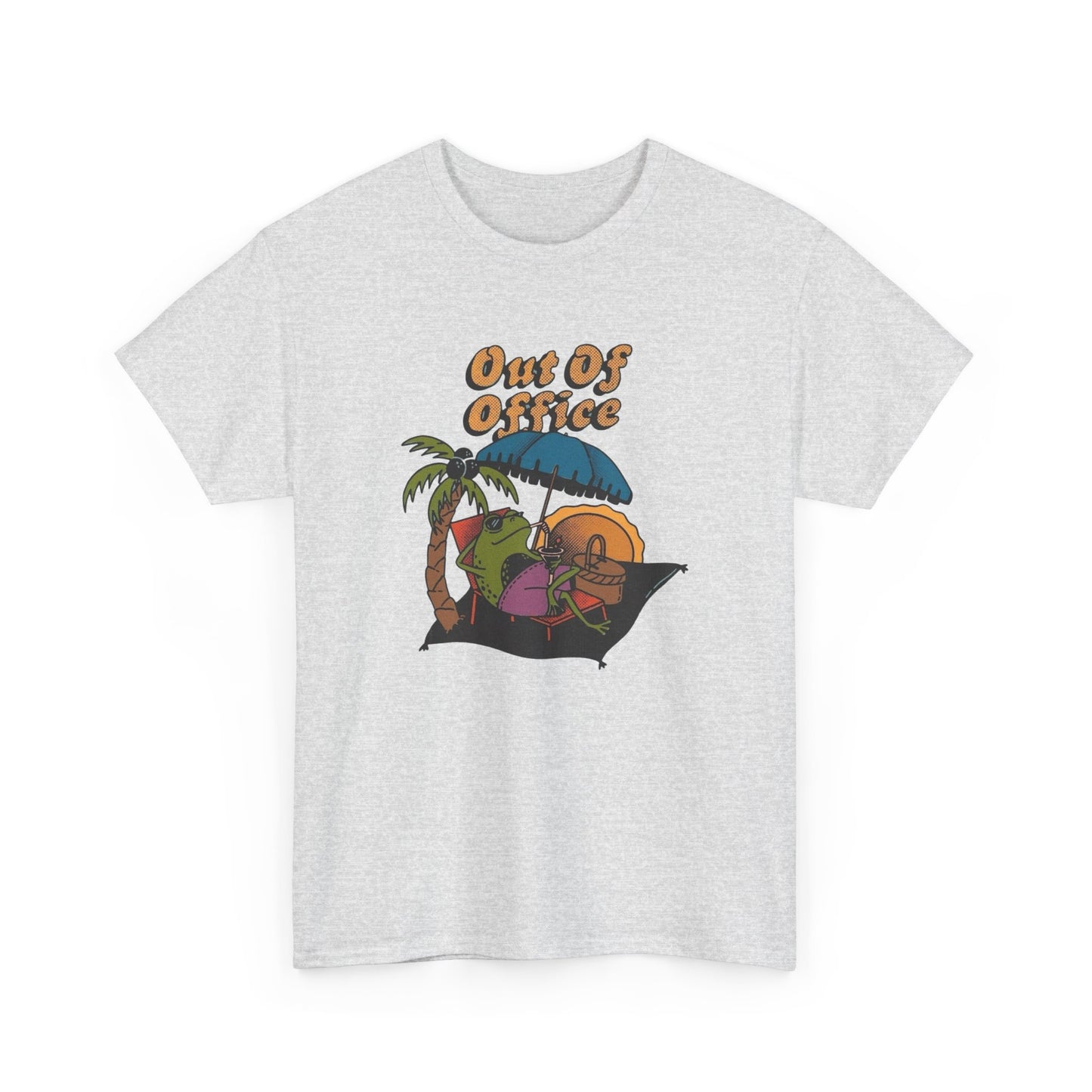 Out Of Office Funny T Shirt Graphic Unisex Heavy Cotton Tee NEW GIFT