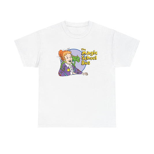 The Magic School Bus Graphic T Shirt Vintage Tv 90s Unisex Heavy Cotton Tee