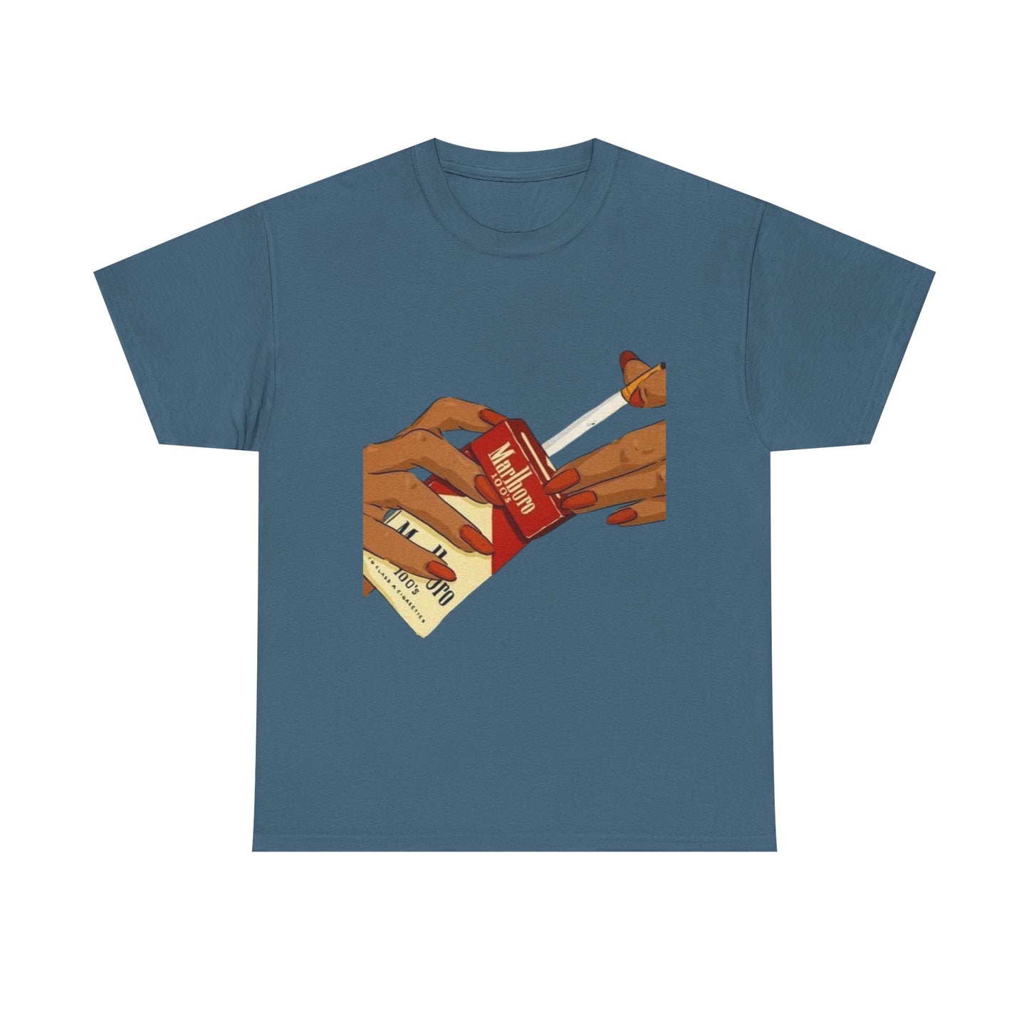 Vintage Cigarettes Graphic T Shirt NEW Adult Unisex Heavy Cotton Tee