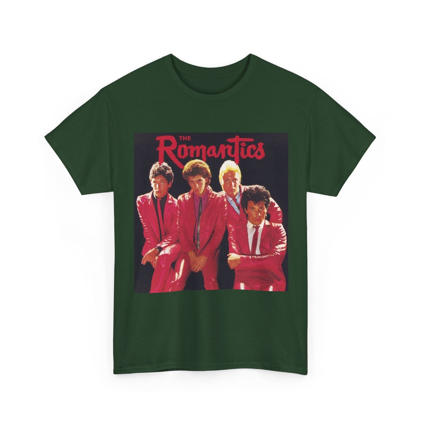 The Romantics Tshirt Vintage Band Poster Retro Unisex Heavy Cotton Tee