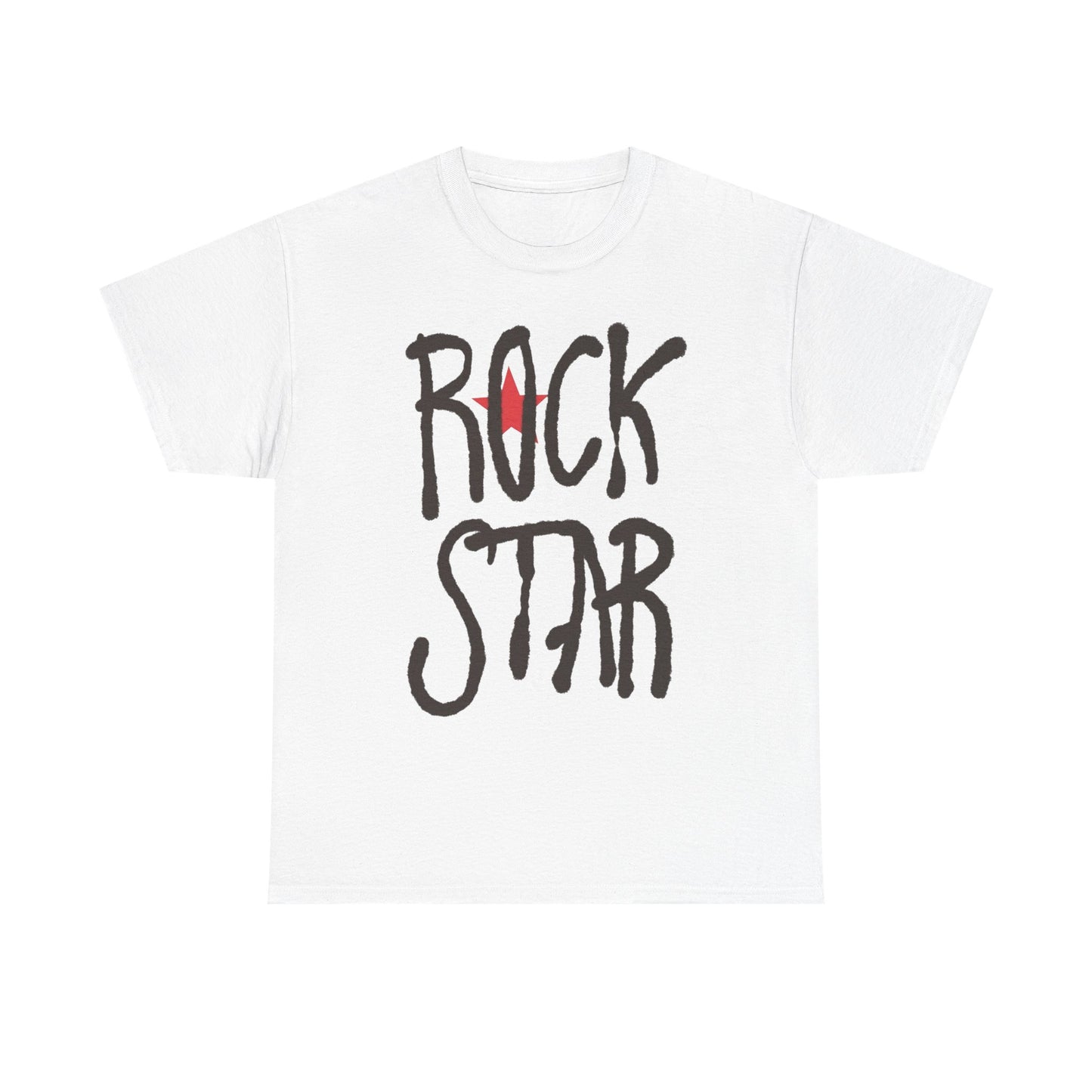Rockstar Retro Graphic T Shirt NEW Adult Unisex Heavy Cotton Tee