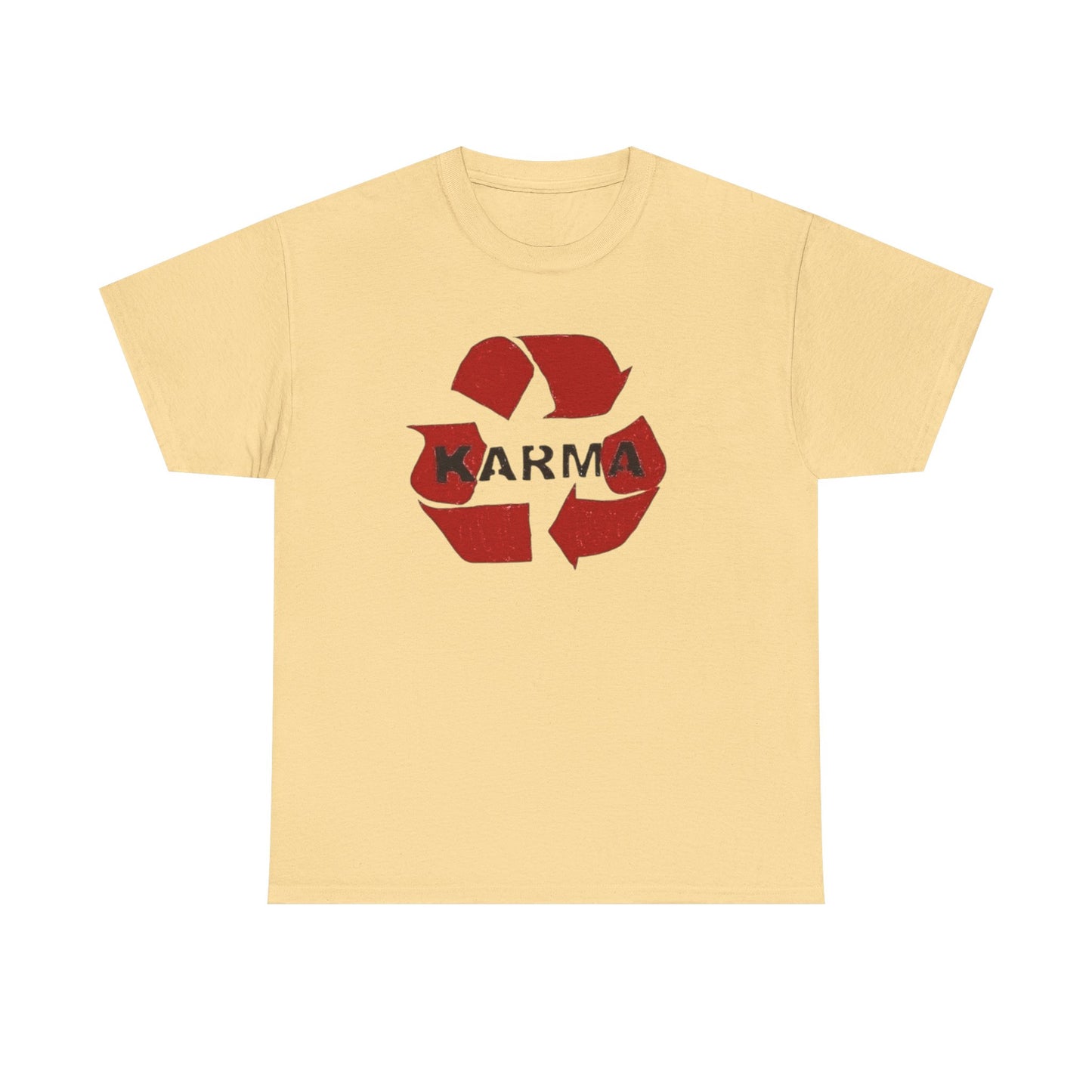 Karma T Shirt Graphic Unisex Heavy Cotton Tee NEW GIFT