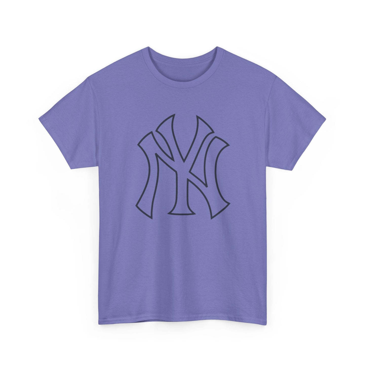 New York Emblem Logo Graphic T Shirt S-5XL Unisex Heavy Cotton Tee