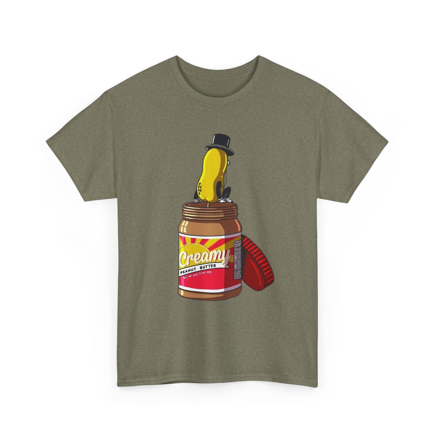 Hilarious Peanut Butter Jokes Graphic T Shirt Comedy NEW Unisex Heavy Cotton Tee