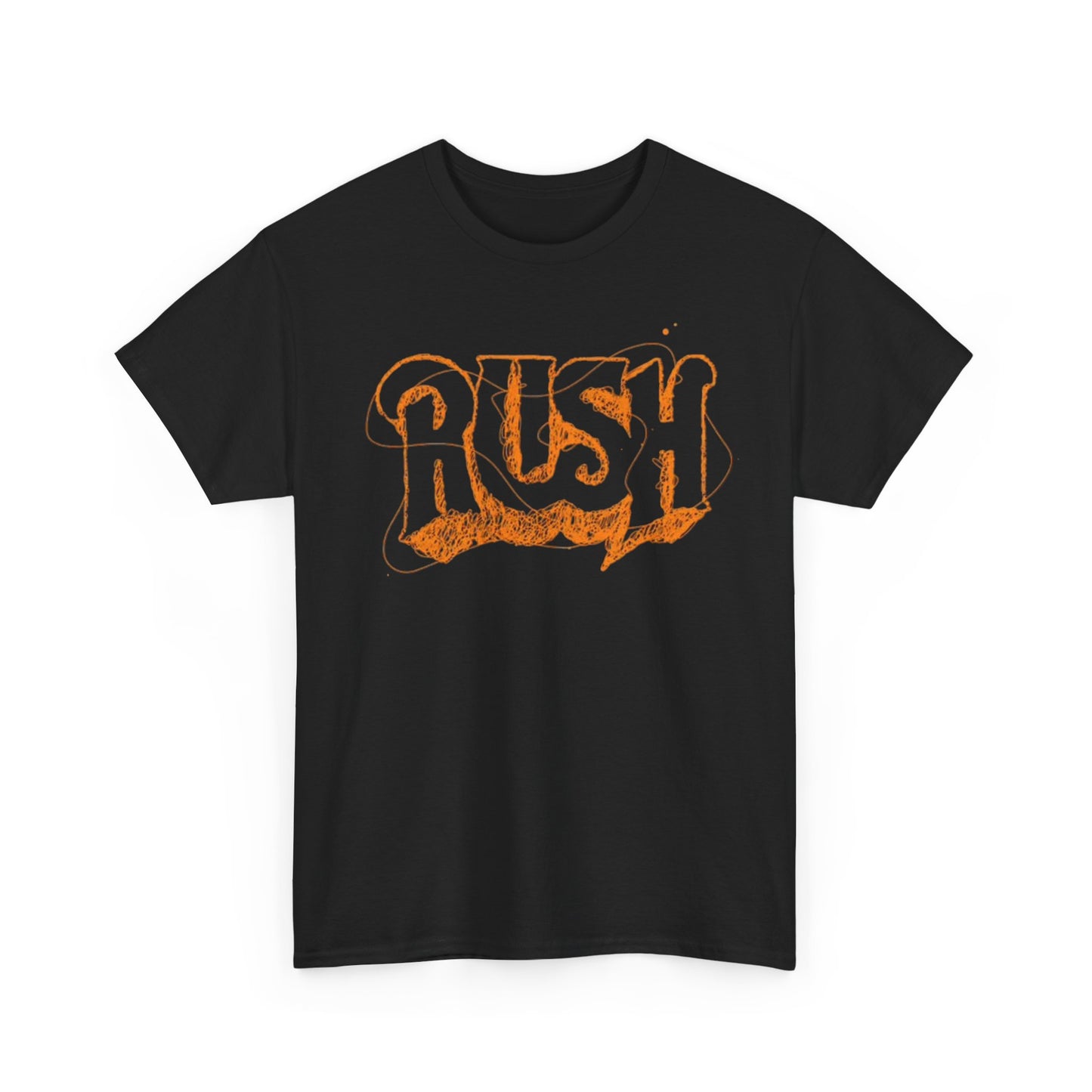 Rush Tshirt Vintage Rock 80s band graphic tour Unisex Heavy Cotton Tee