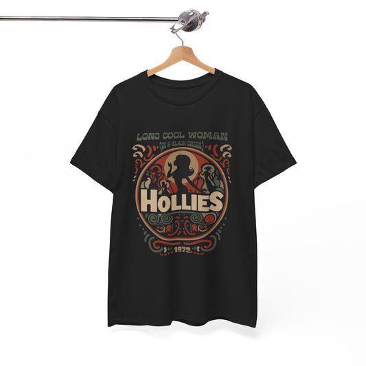 Vintage Rock Hollies Graphic T Shirt Unisex Heavy Cotton Tee