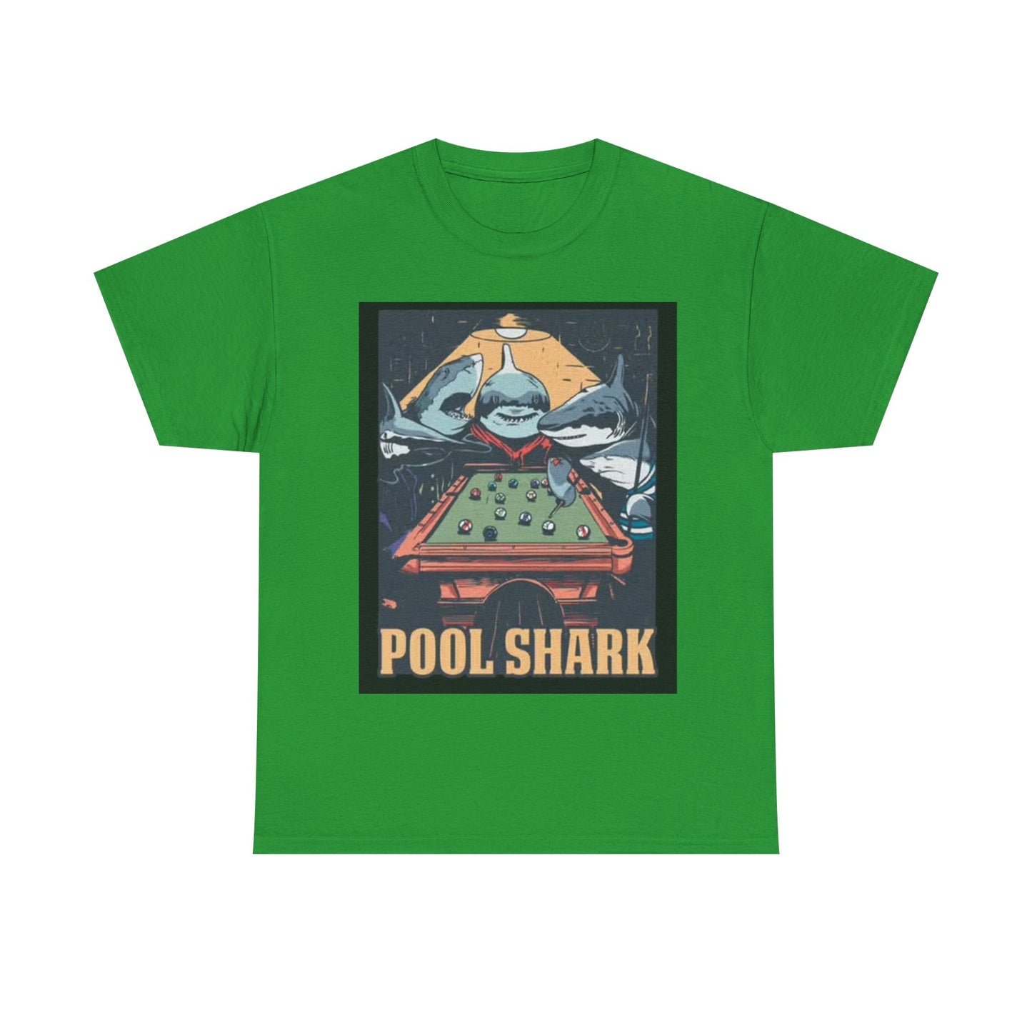 Pool Shark T Shirt Retro Funny Graphic T Vintage Pool Hall Rogan Unisex