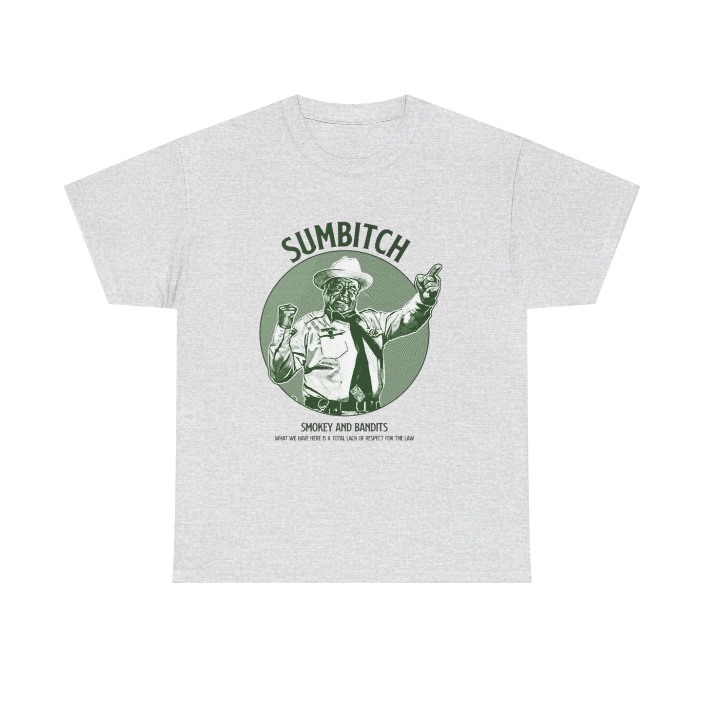 Smokey And The Bandit Funny Graphic T Shirt Unisex Heavy Cotton Tee