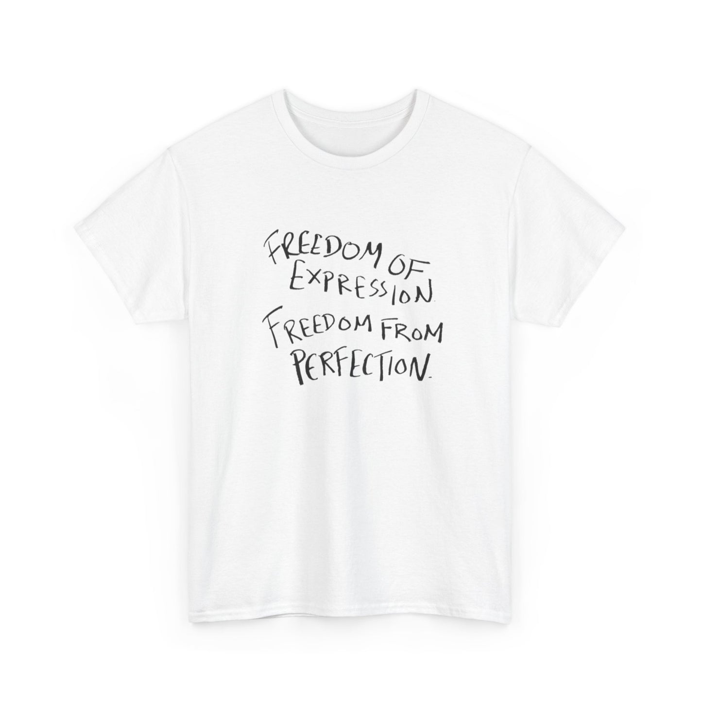 Freedom Of Expression Graphic T Shirt Unisex Heavy Cotton Tee Gift Vintage