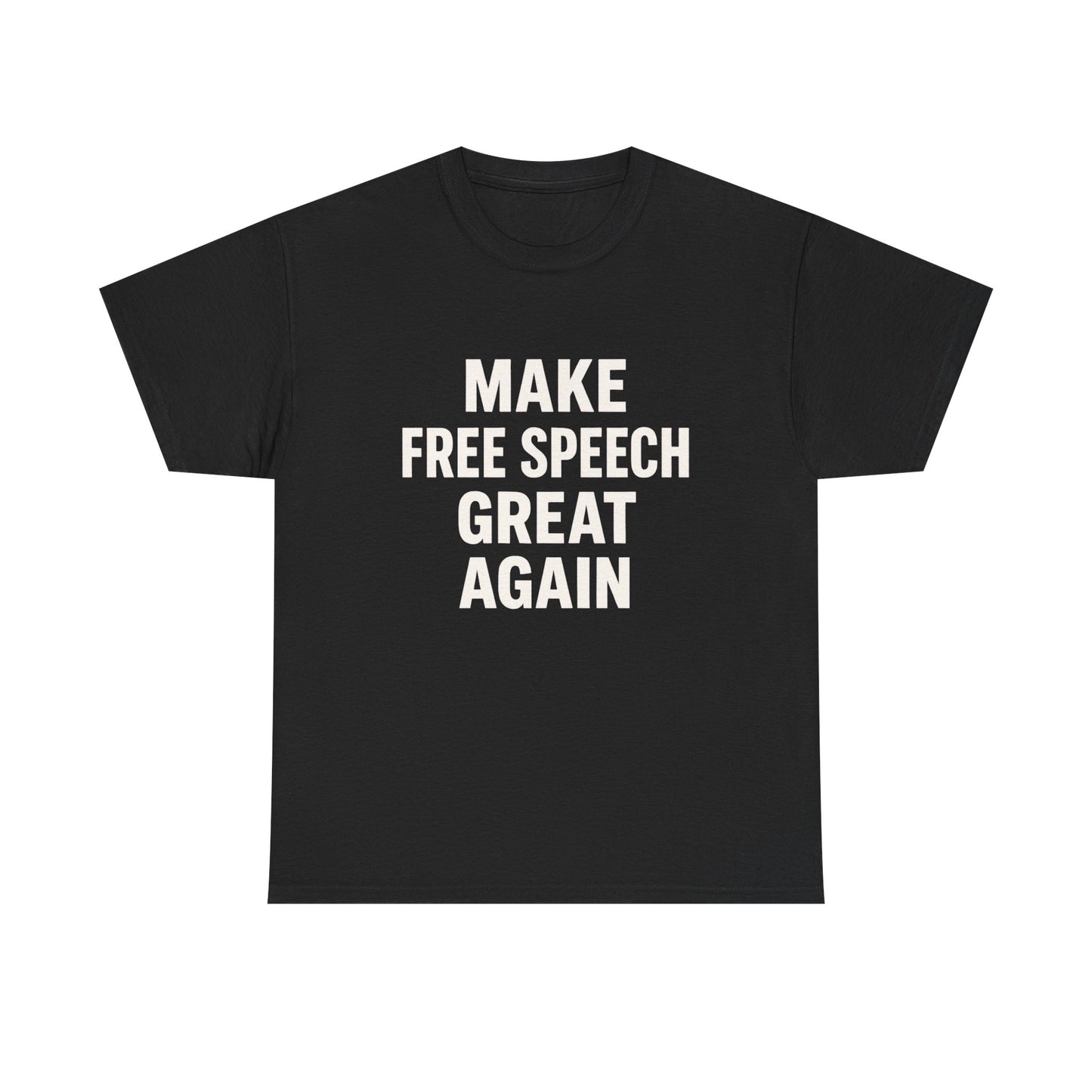 Make Free Speech Great Again Graphic T Shirt Unisex Cotton Tee NEW