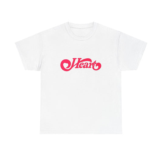 Heart Band Vintage Graphic T Shirt NEW Unisex Heavy Cotton Tee