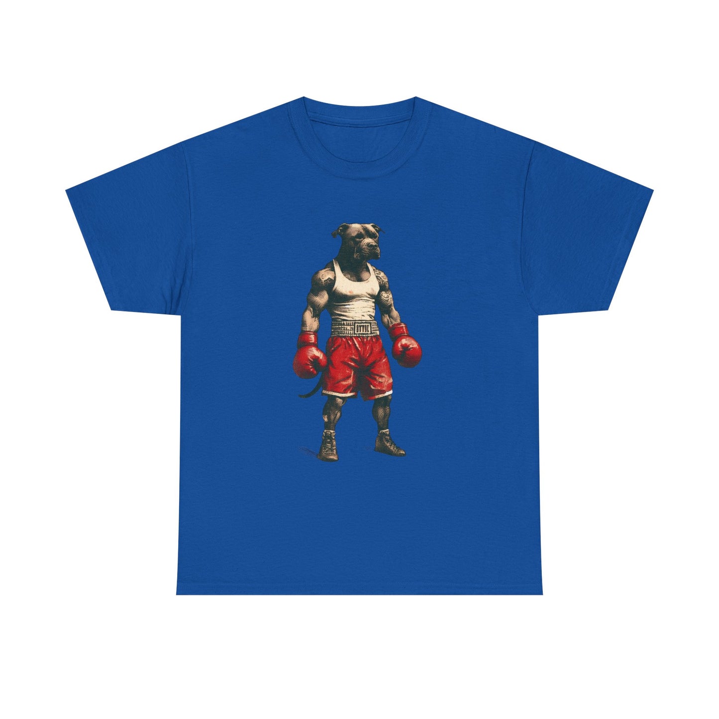 Boxing Pitbull Funny Cute Graphic T Shirt NEW ADULT