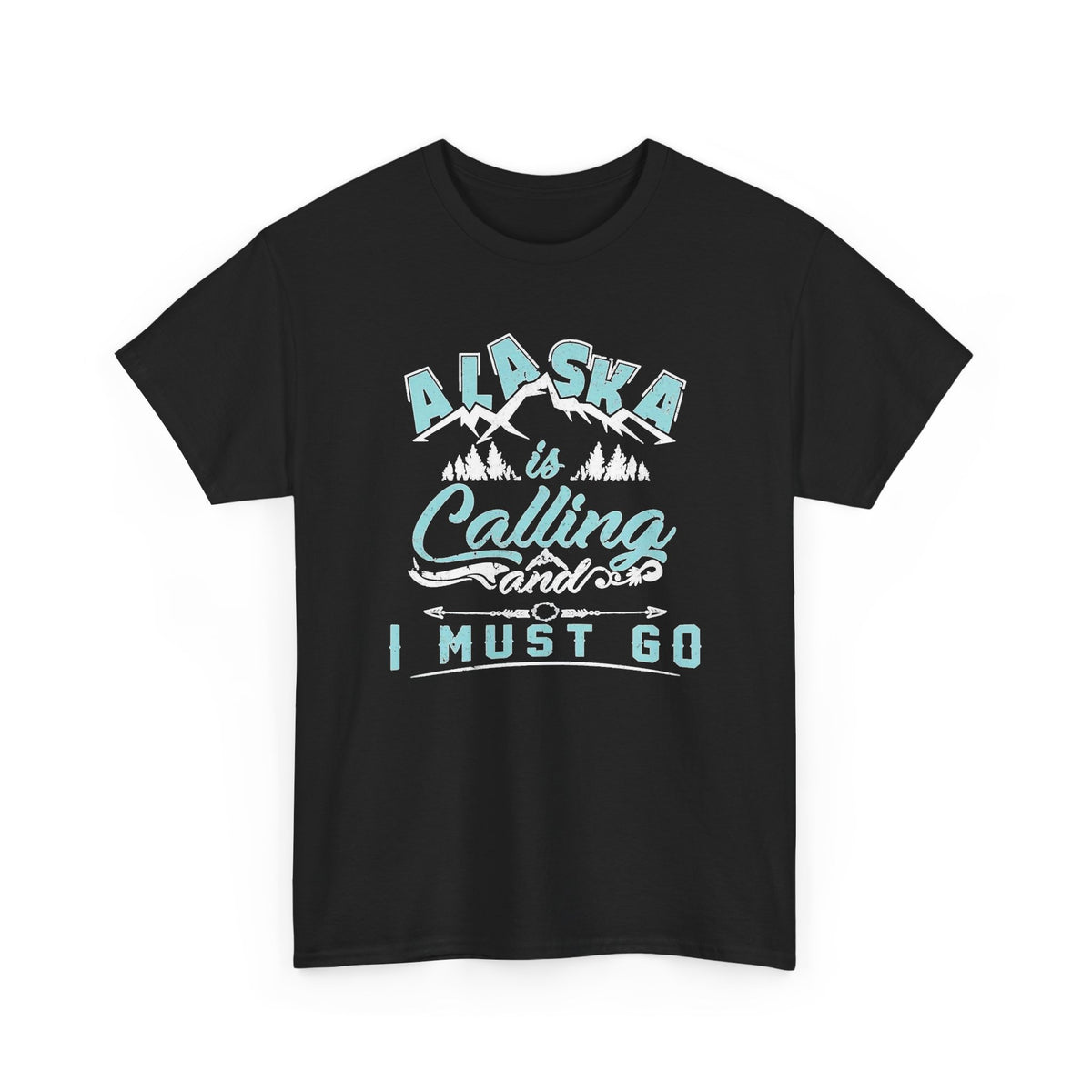 Alaska Calling Graphic Tee | I Must Go Men's Graphic Tee