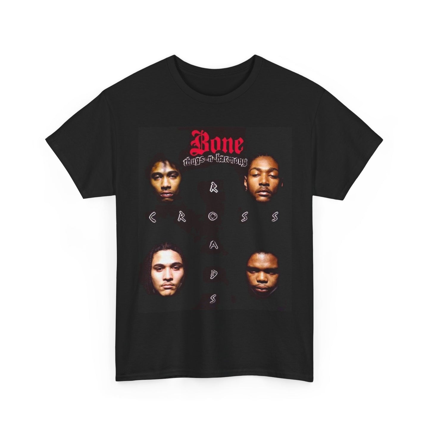 Bone thugs and harmony T-shirt vintage cross roads hip hop retro Heavy cotton