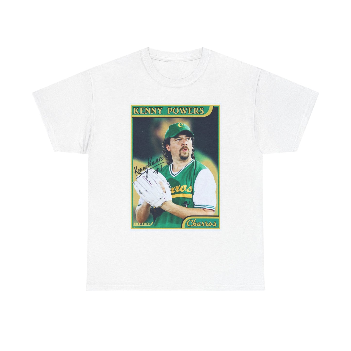 Kenny Powers T Shirt East Bound And Down Charros Unisex Heavy Cotton Tee