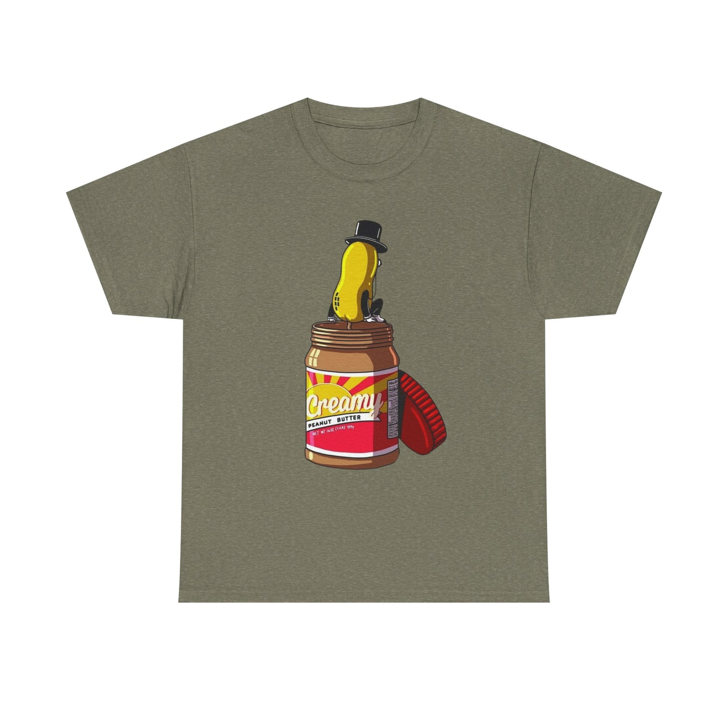 Hilarious Peanut Butter Jokes Graphic T Shirt Comedy NEW Unisex Heavy Cotton Tee