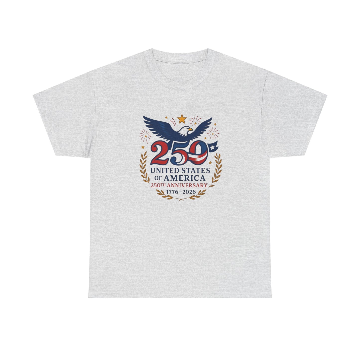USA American 250th Anniversary Graphic T Shirt Adult New Tee