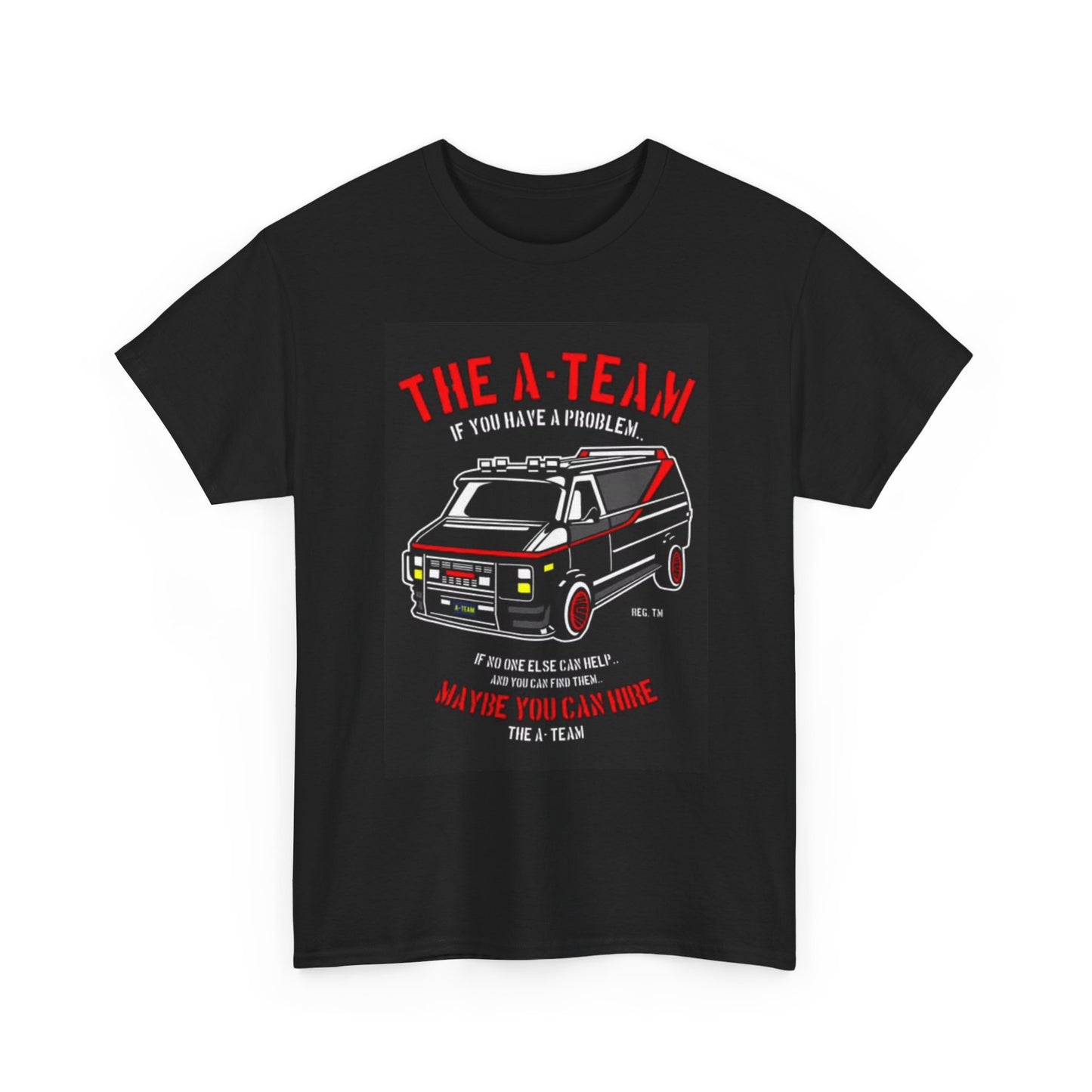 The A Team T Shirt BRAND NEW Apparel Unisex Heavy Cotton Tee