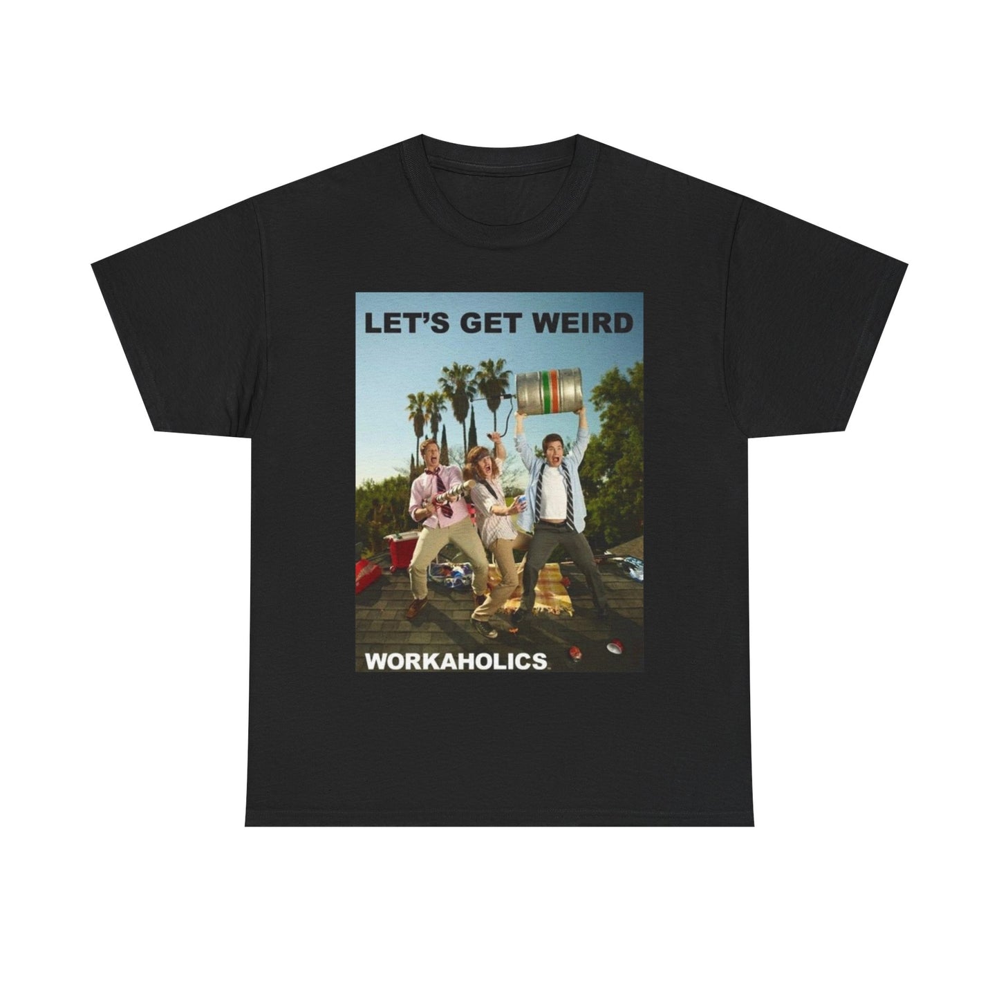 Workaholics T Shirt Funny Comedy Central Gift Vintage Show Unisex Heavy Cotton 2