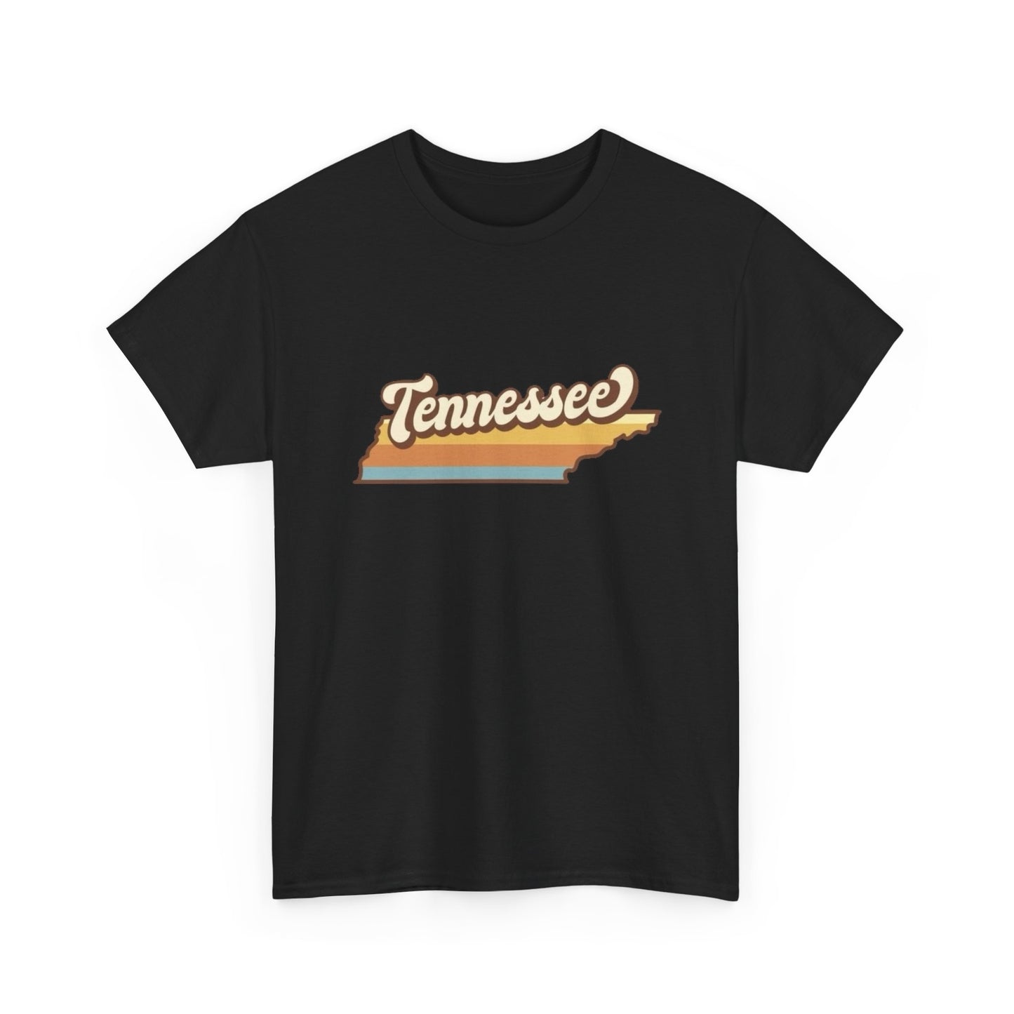 Tennessee State Graphic T Shirt NEW Adult Regular Heavy Cotton Tee