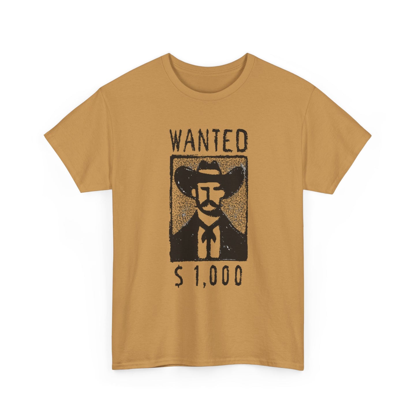 Wild Wild West Wanted Graphic T Shirt NEW ADULT Unisex Heavy Cotton Tee