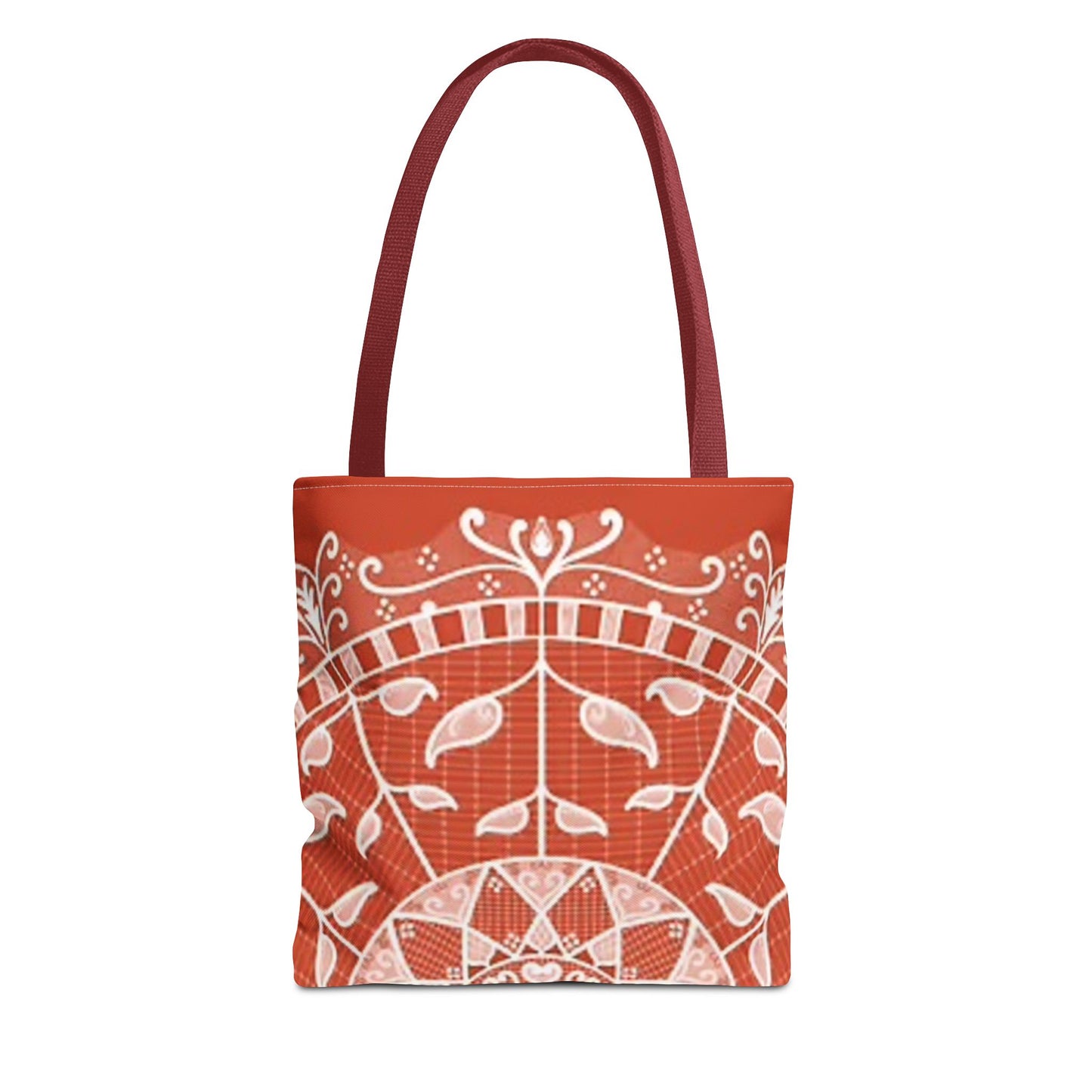 Orange And White Multi Color BRAND NEW MODERN Tote Bag (AOP)