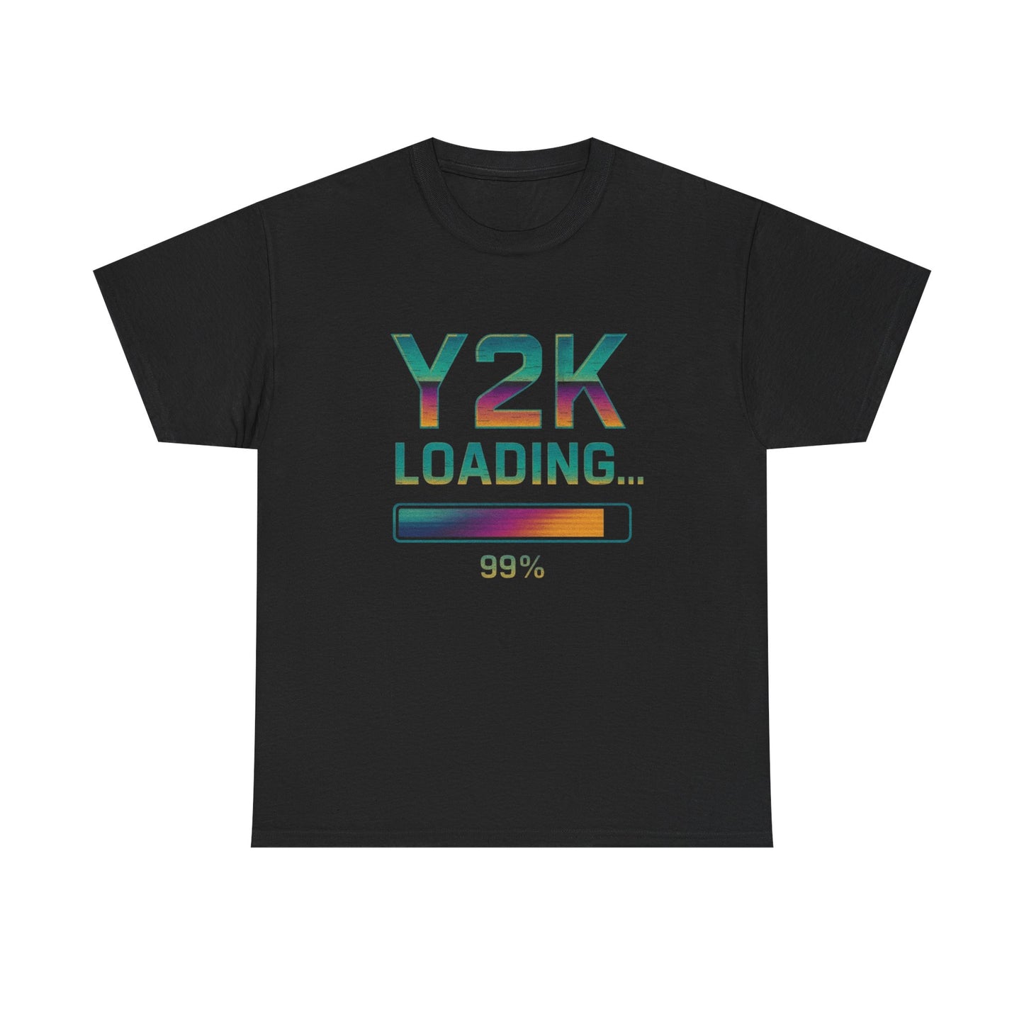 Y2k Loading Vintage Graphic T Shirt ADULT NEW Heavy Cotton Tee
