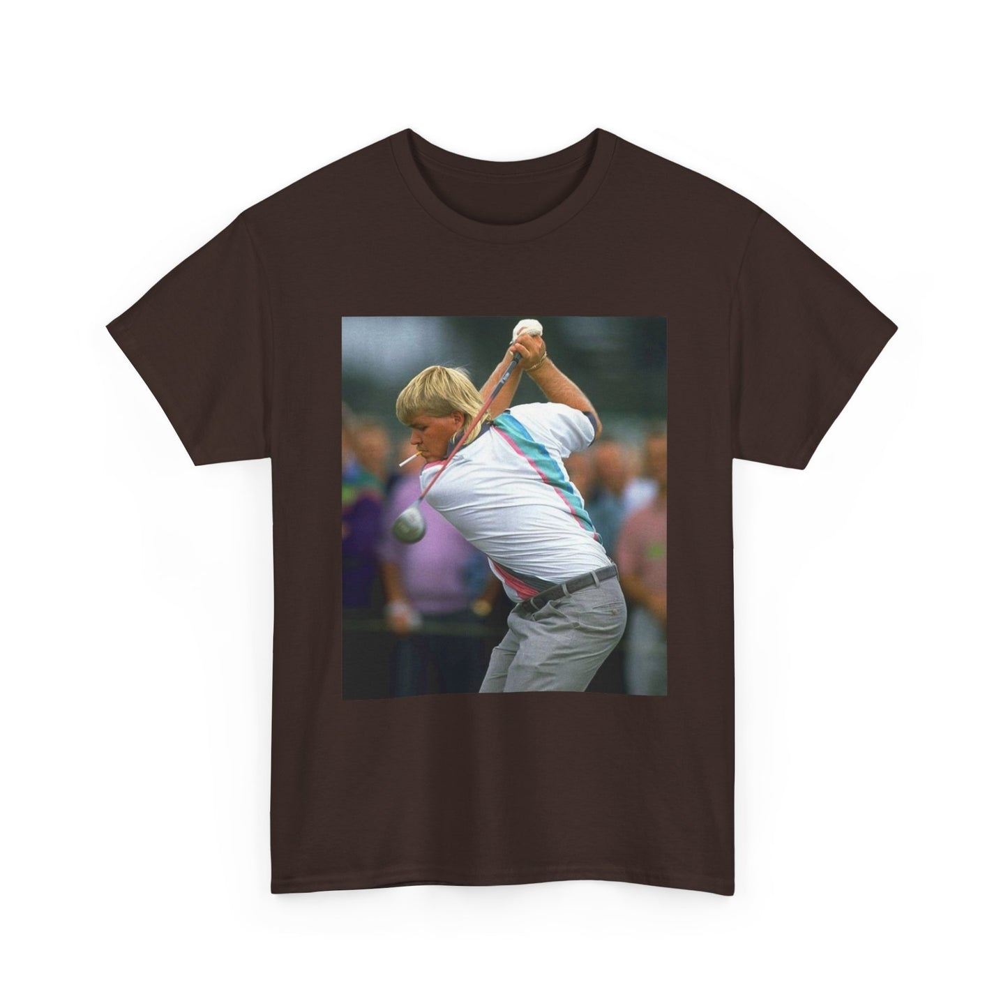 John Daly TShirt Masters golf club Tiger woods Vintage Unisex Heavy Cotton Tee