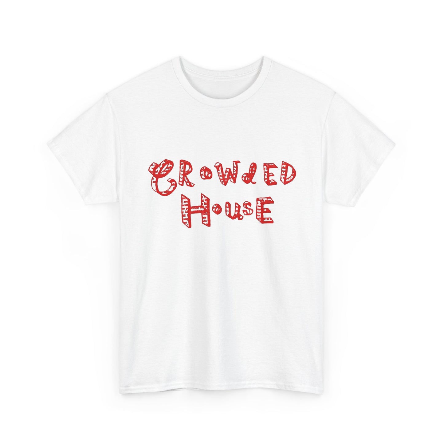 Crowded House Vintage Graphic T Shirt NEW Unisex Heavy Cotton Tee