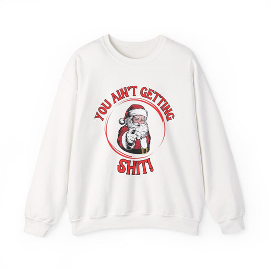 Funny Santa Christmas Sweater NEW Unisex Heavy Blend™ Crewneck Sweatshirt