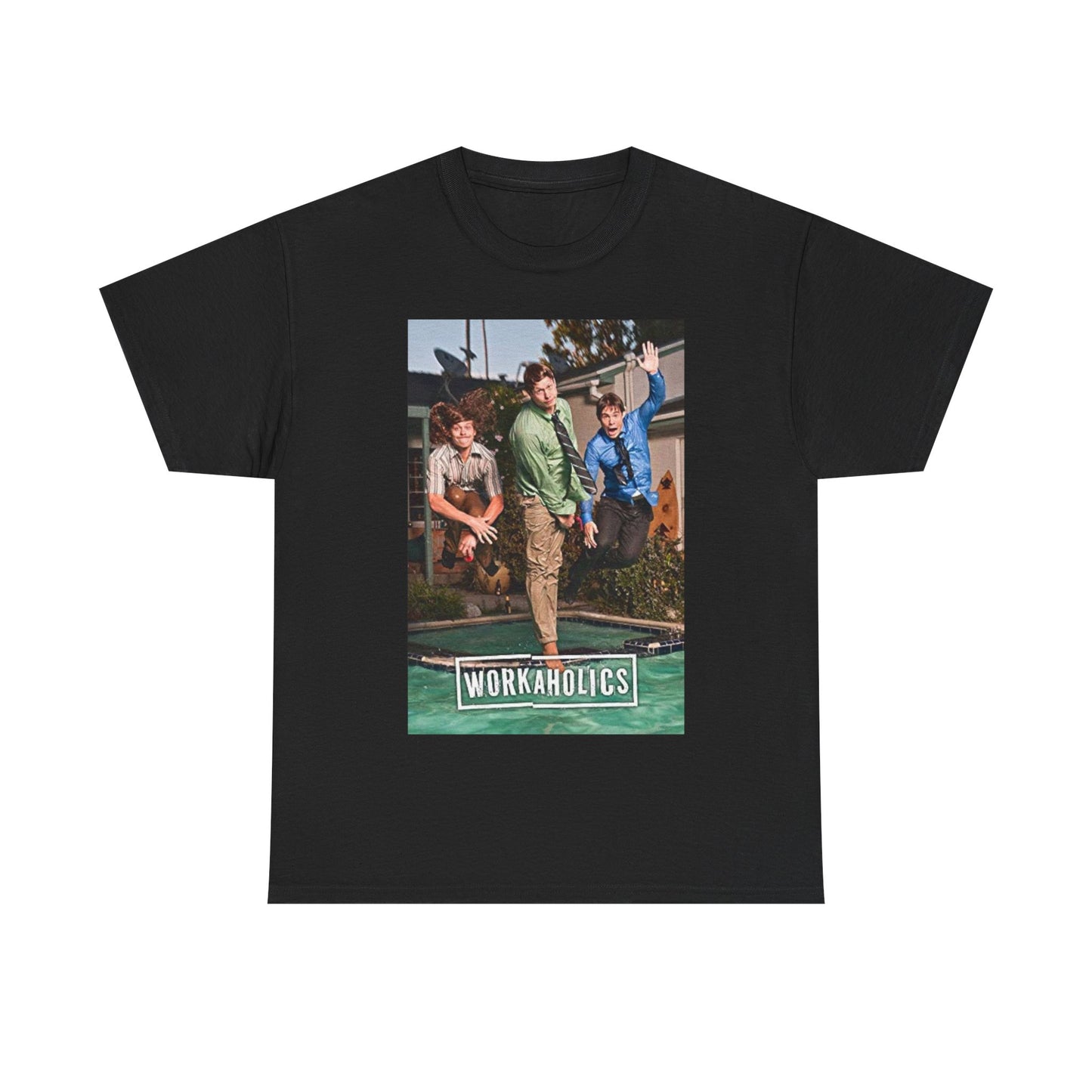 Workaholics T Shirt Funny Comedy Central Gift Vintage Show Unisex Heavy Cotton 1