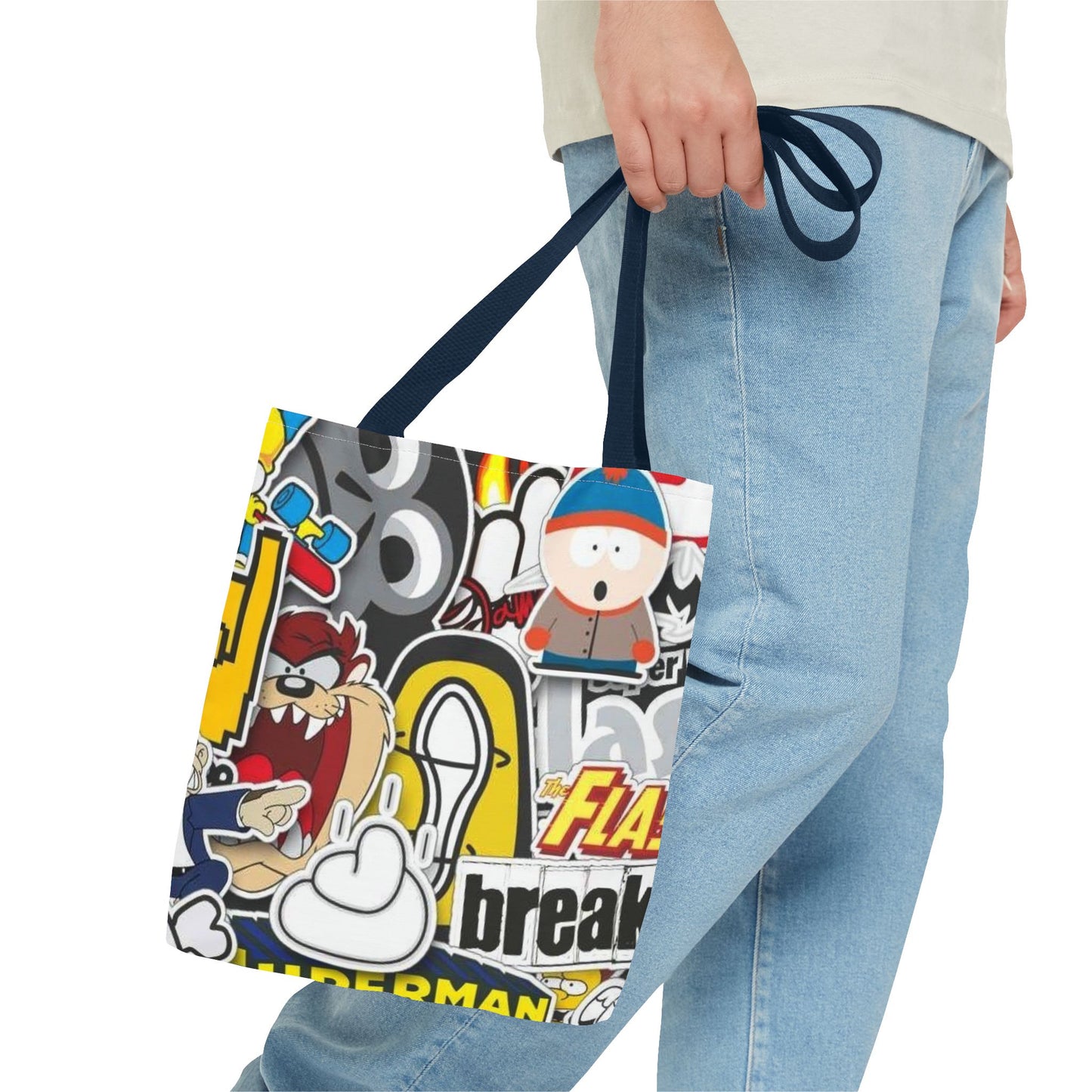 Nostalgic Cartoon All Over Print BRAND NEW Purse, Pocketbook,Travel Tote Bag