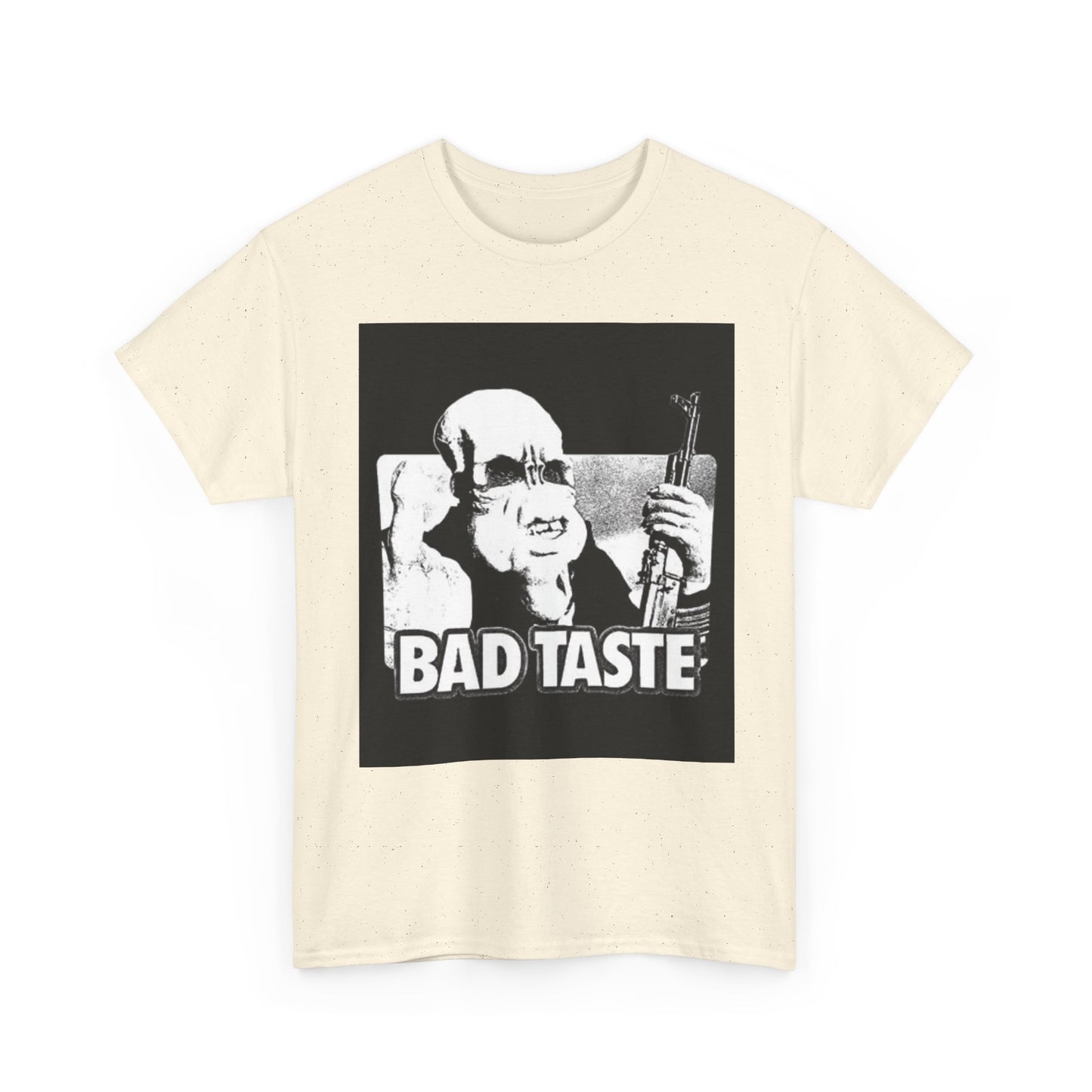 Bad Taste Poster Shirt Retro Graphic Art Unisex Heavy Cotton Tee