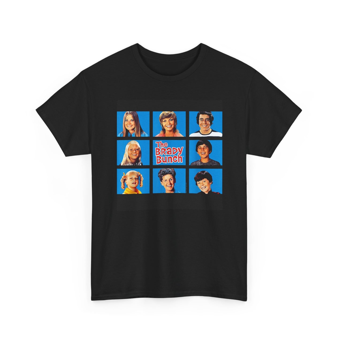 The Brady Bunch Graphic T Shirt Vintage Tv Series Comedy Unisex Heavy Cotton Tee