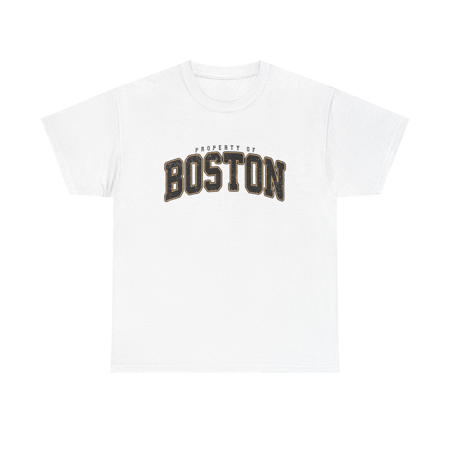 Property Of Boston Graphic T Shirt ADULT NEW