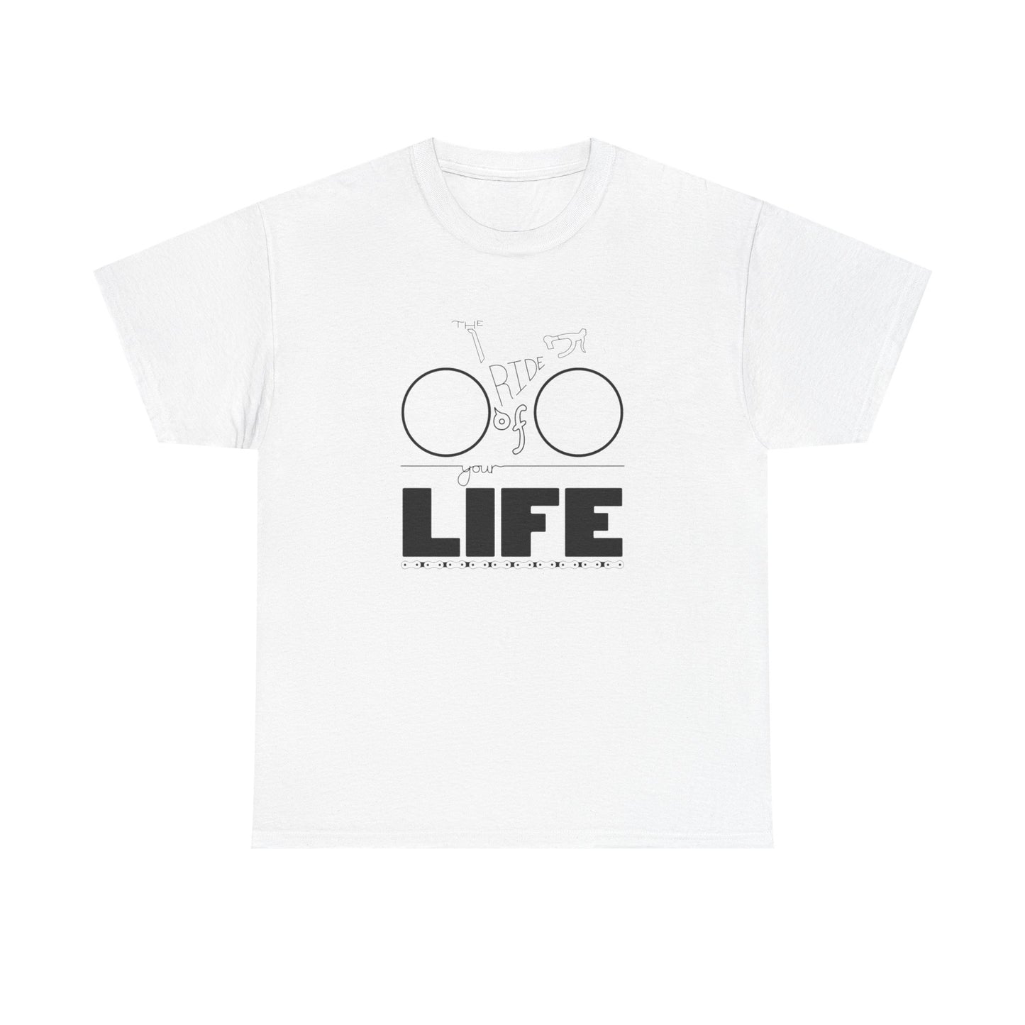 Bike Ride Of Your Life Graphic T Shirt ADULT NEW Heavy Cotton Tee