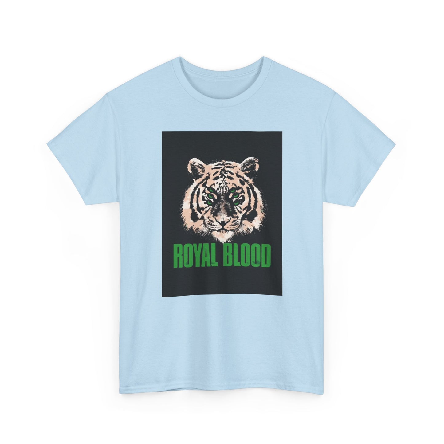 Royal Blood Tshirt Rock band Graphic Tiger Unisex Heavy Cotton Tee Vintage art