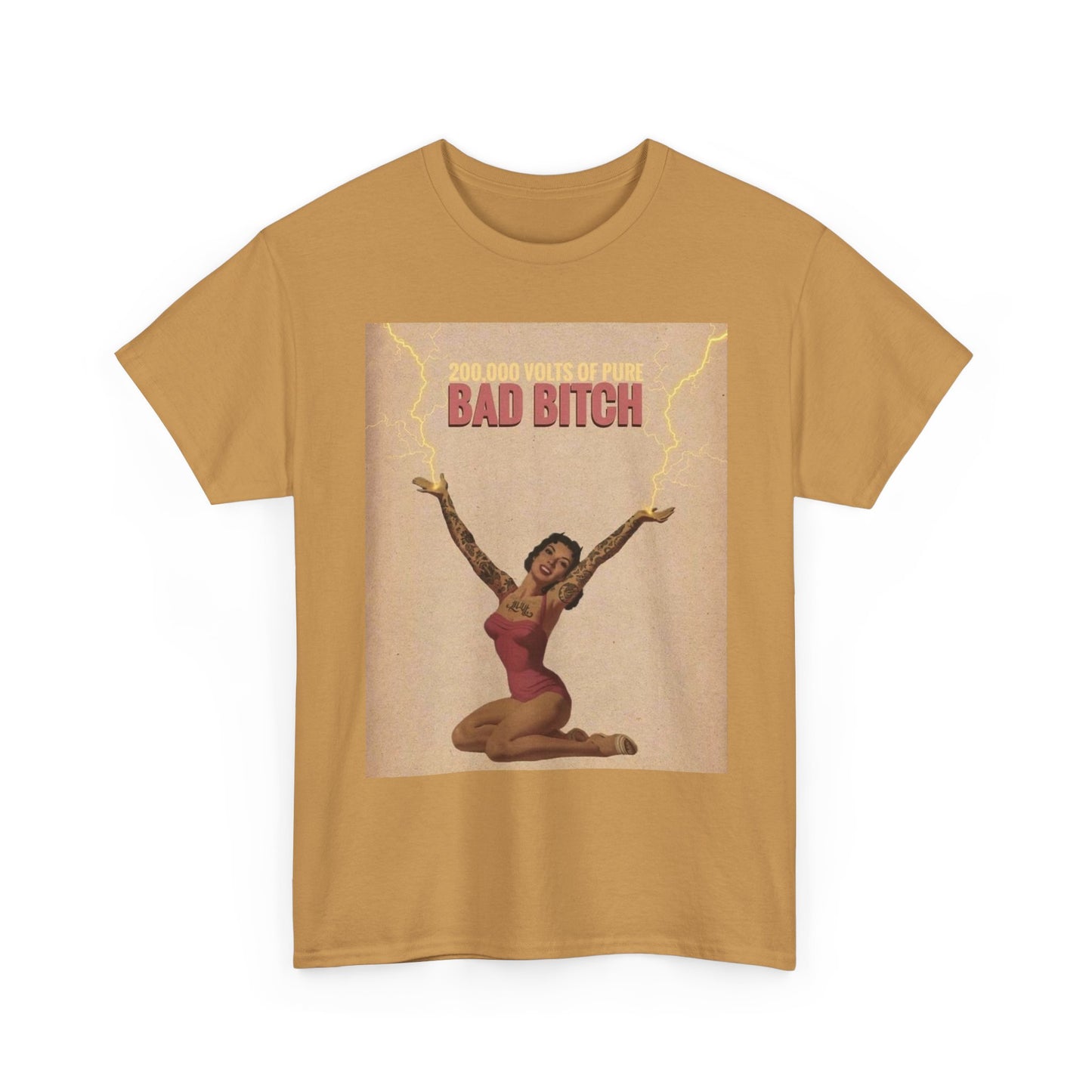Bad Bitch Graphic T-Shirt Womens Comfy Cotton Tee NEW