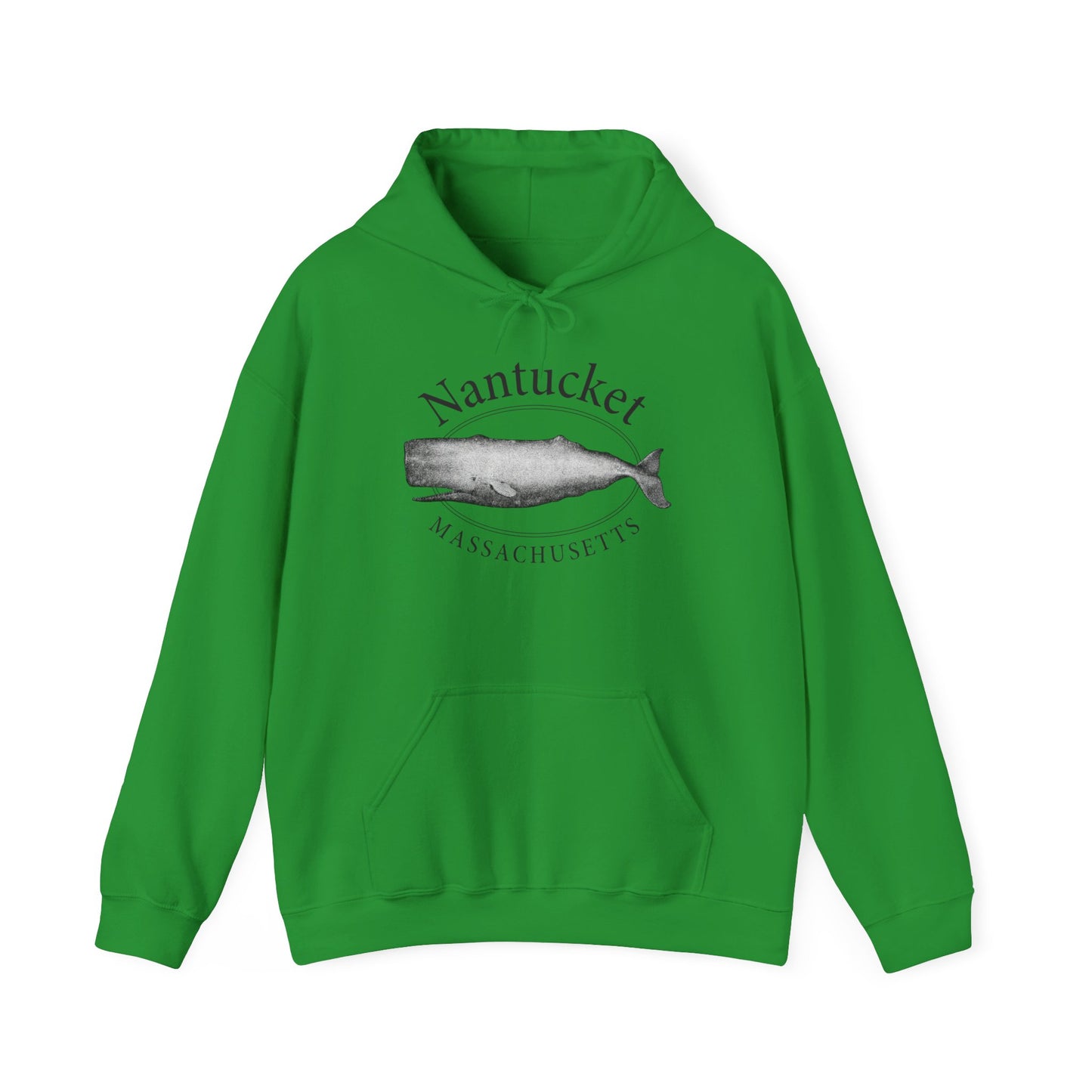 Nantucket Massachusetts Graphic Hoodie Unisex Heavy Blend™ Hooded Sweatshirt