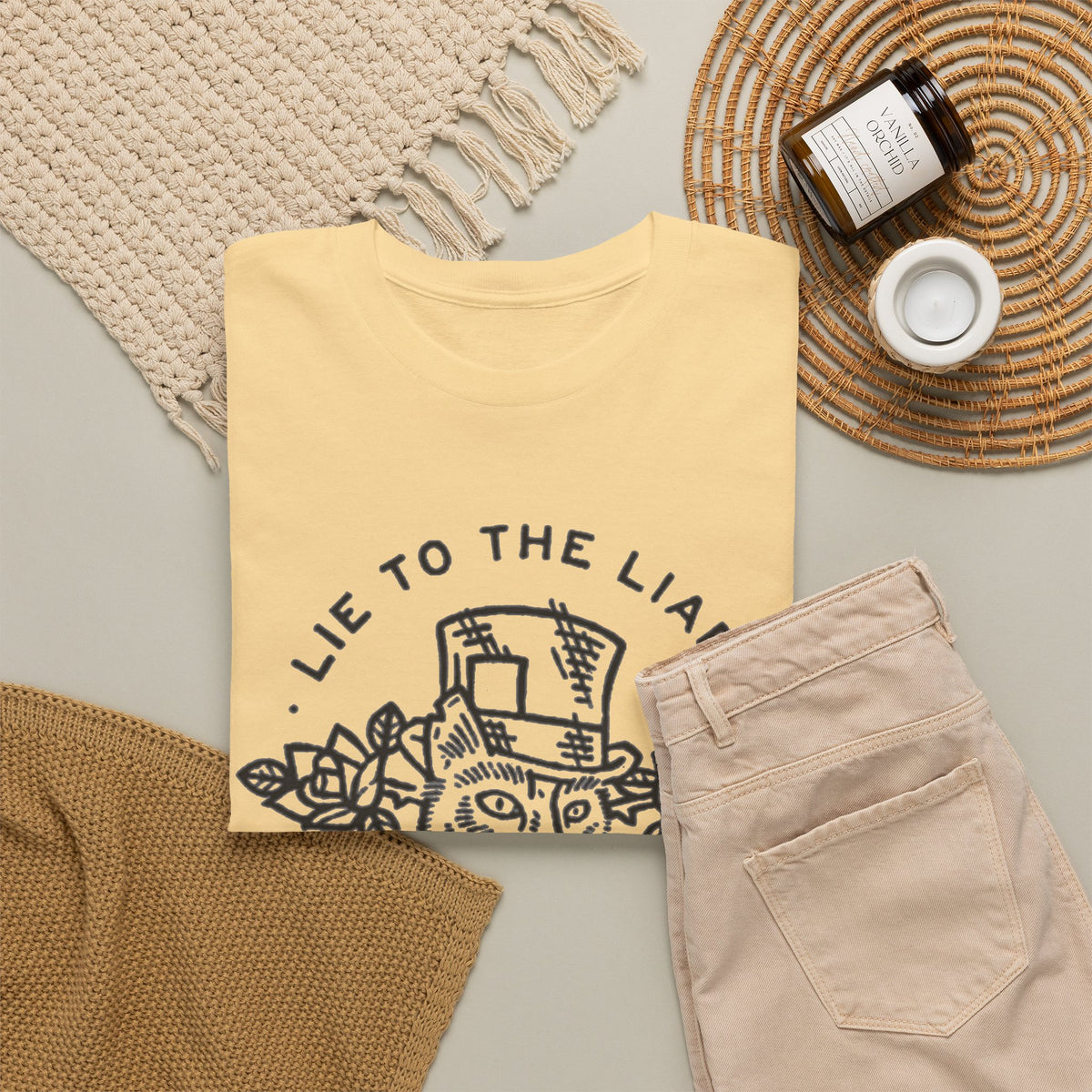 “Lie to the Liar, Steal from the Thieves” Graphic T-Shirt Men's Tee
