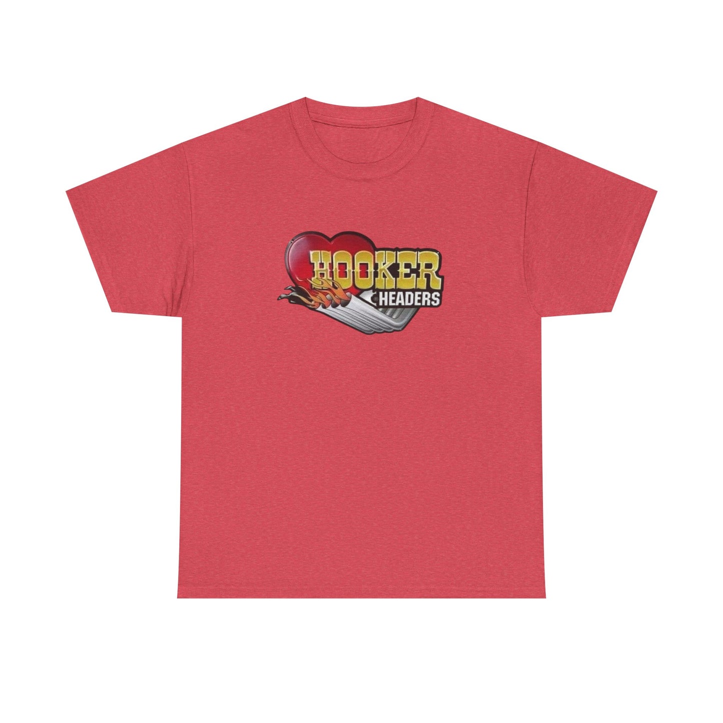 Hooker Headers T Shirt Graphic Muscle Car Unisex Heavy Cotton Tee NEW GIFT
