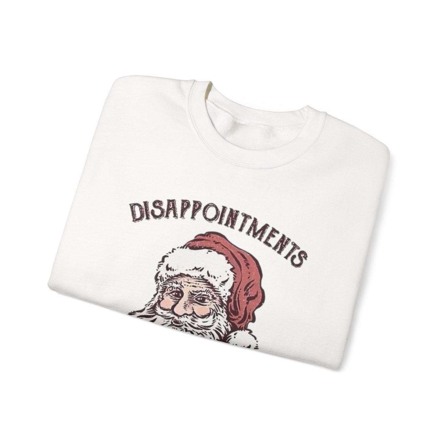 Disappointments Santa Funny Sweater NEW Unisex Heavy Blend™ Crewneck Sweatshirt