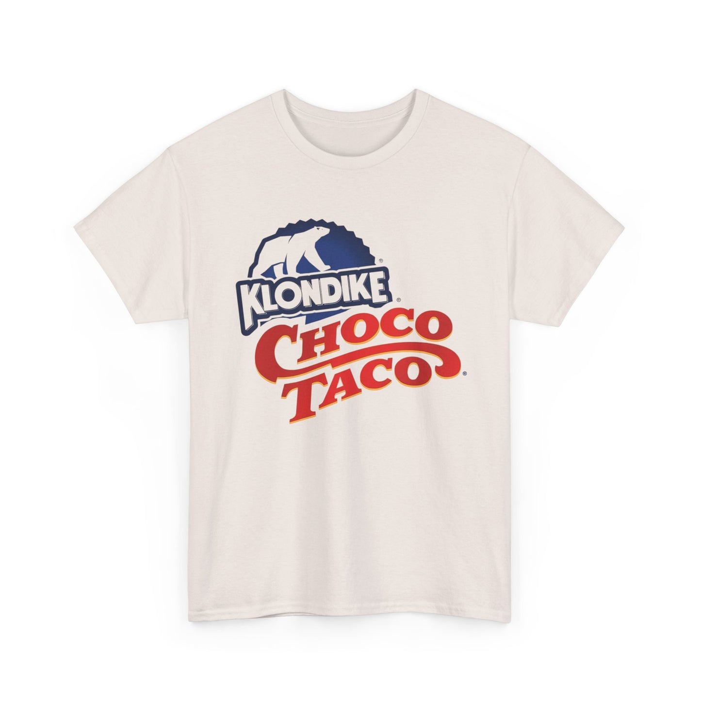 Klondike Shirt Choco Taco Funny Ice Cream Retro Nostalgic Unisex Heavy Cotton