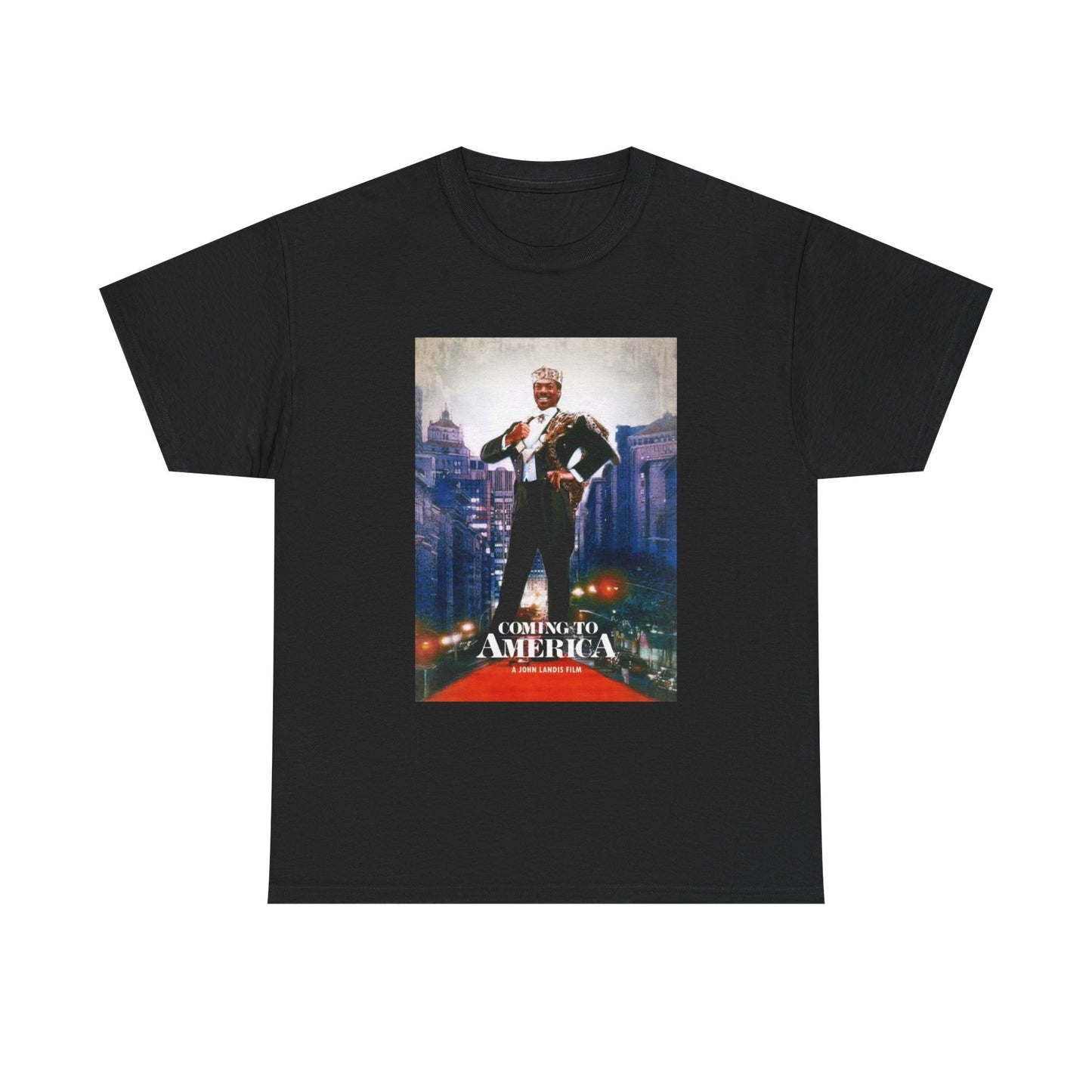 Coming To America tshirt Vintage Movie Eddie Murphy Unisex Heavy Cotton Tee