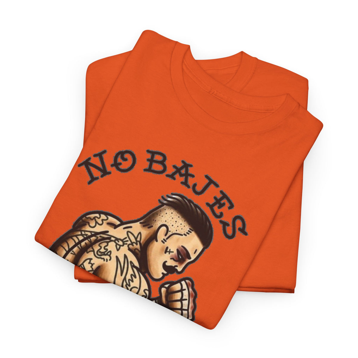 No Rules Luchador Tattoo Graphic T-Shirt Men's Tee
