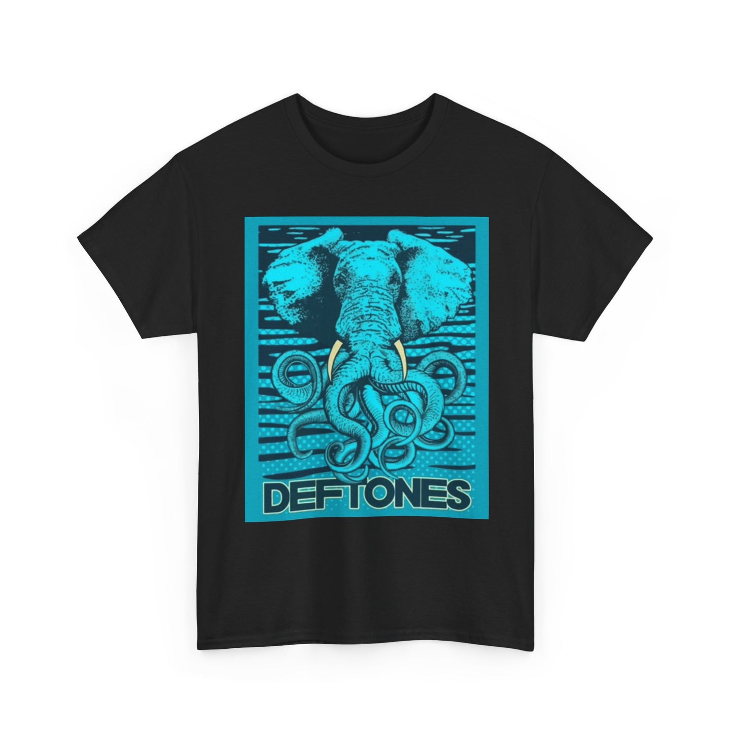Deftones Graphic T Shirt Vintage Rock Band Merch Unisex Heavy Cotton Tee