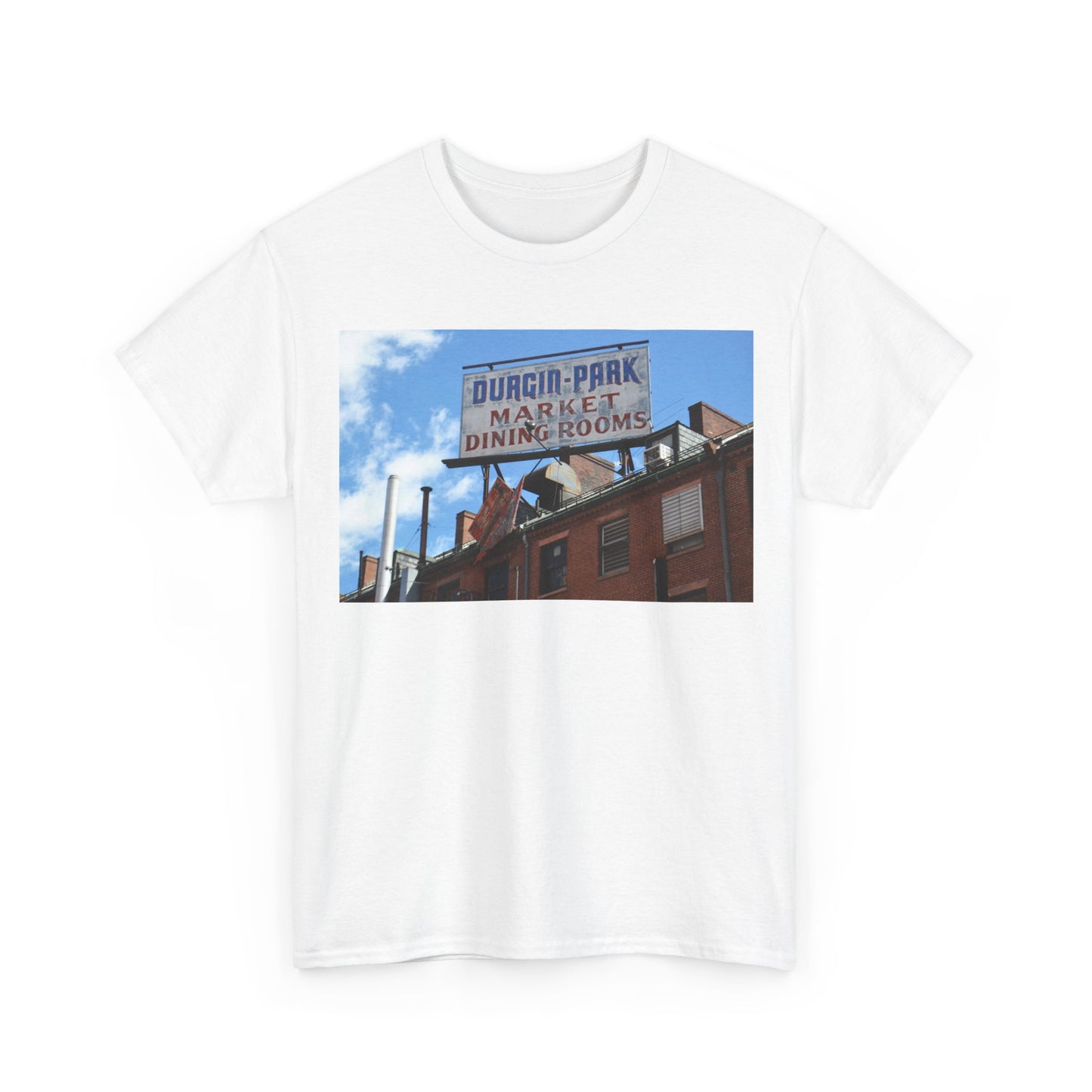 Durgin Park Shirt Vintage Boston Posters Retro Fenway Unisex Heavy Cotton Tee